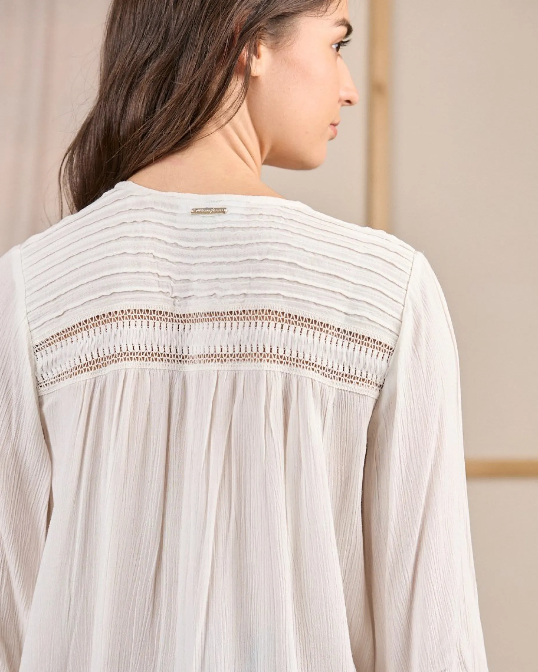 Femme Mise Au Green Blouse à détails