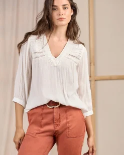 Femme Mise Au Green Blouse à détails