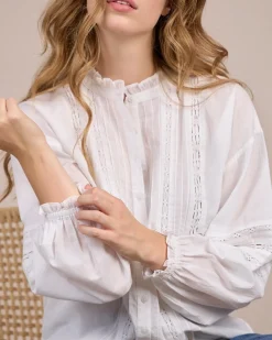 Femme Mise Au Green Blouse à détails