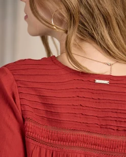 Femme Mise Au Green Blouse à détails