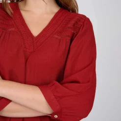 Femme Mise Au Green Blouse à détails