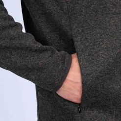 Homme Mise Au Green Blouson Polaire détail épaule