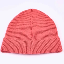 Homme Mise Au Green Bonnet en tricot rose clair