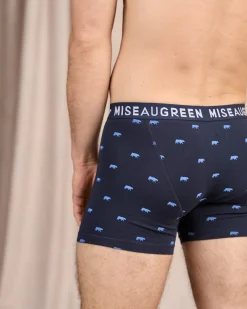 Homme Mise Au Green Boxer Adriel bleu marine