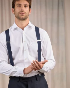 Homme Mise Au Green Bretelles Caddie bleu marine