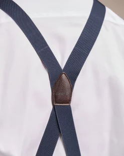 Homme Mise Au Green Bretelles Caddie bleu marine