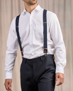 Homme Mise Au Green Bretelles Caddie bleu marine