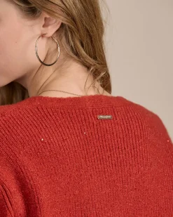 Femme Mise Au Green Cardigan détail lurex