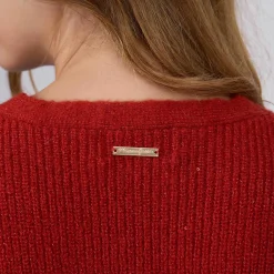 Femme Mise Au Green Cardigan détail lurex