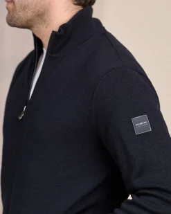 Homme Mise Au Green Cardigan zippé col montant