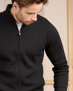 Homme Mise Au Green Cardigan zippé col montant