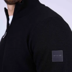 Homme Mise Au Green Cardigan zippé col montant