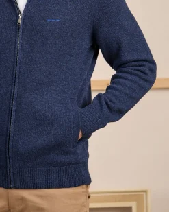 Homme Mise Au Green Cardigan zippé col montant