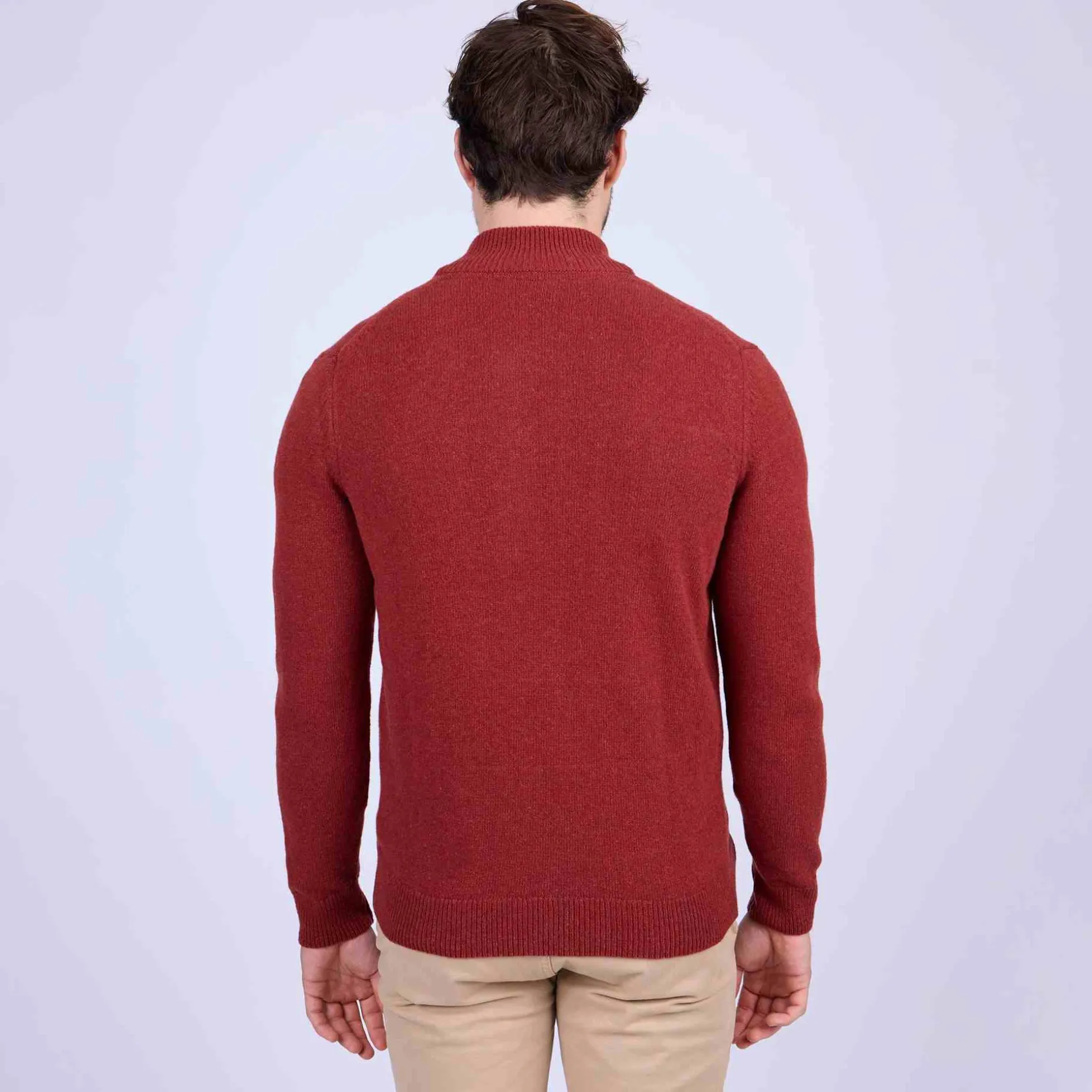 Homme Mise Au Green Cardigan zippé col montant