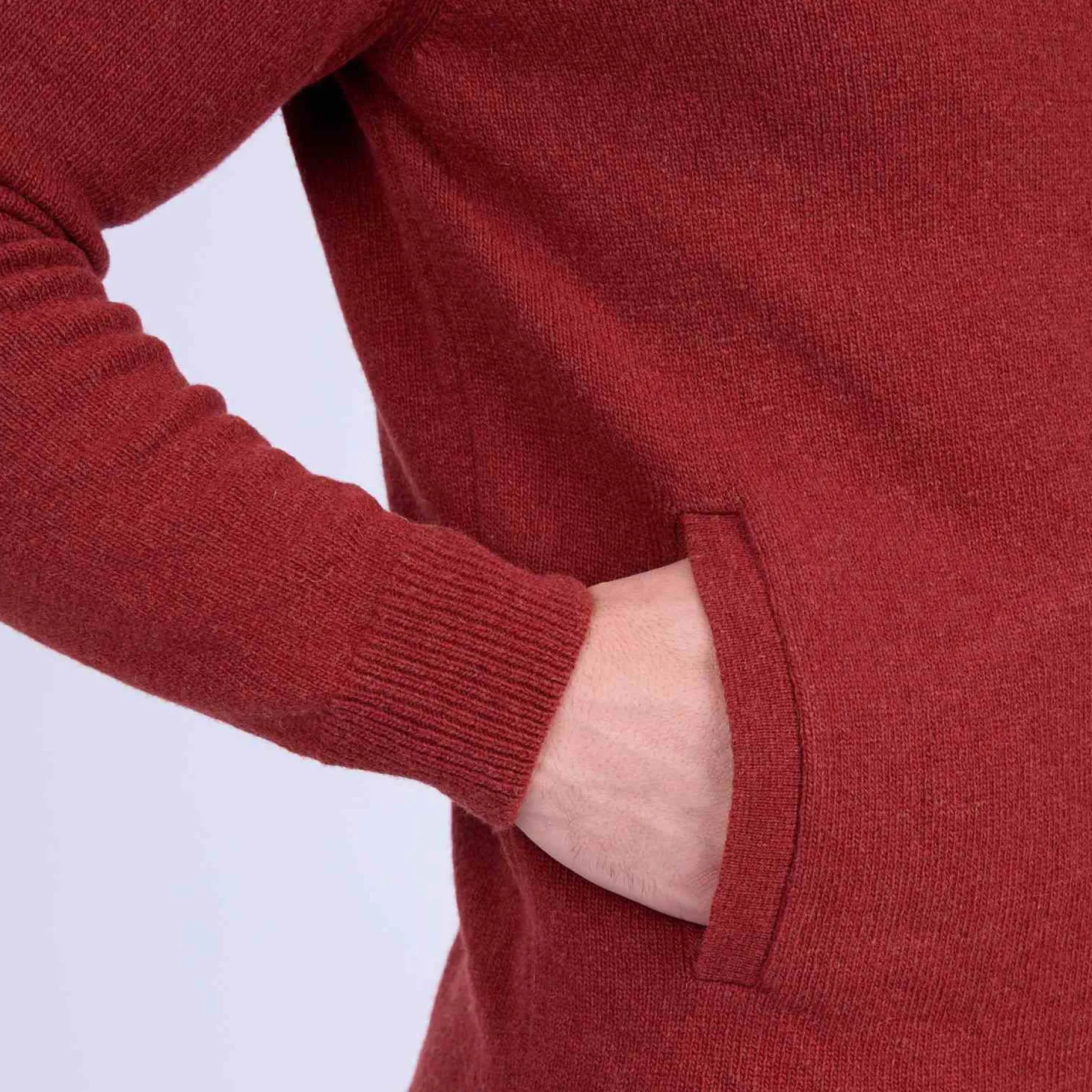 Homme Mise Au Green Cardigan zippé col montant