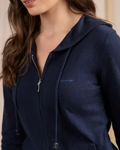 Femme Mise Au Green Cardigan zippé