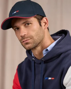 Homme Mise Au Green Casquette Callie bleu marine