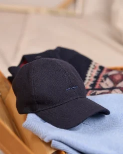 Homme Mise Au Green Casquette Célina bleu marine