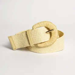 Femme Mise Au Green Ceinture large boucle fantaisie