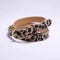 Femme Mise Au Green Ceinture léopard Céline