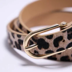 Femme Mise Au Green Ceinture léopard Céline