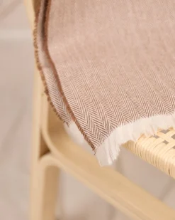 Homme Mise Au Green Écharpe à motif chevron