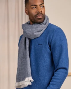 Homme Mise Au Green Écharpe à motif chevron