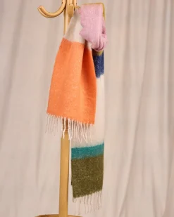 Femme Mise Au Green Écharpe Camila bleu marine