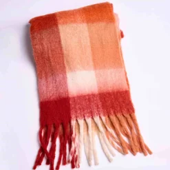 Femme Mise Au Green Écharpe Cherry