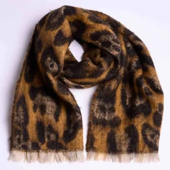 Femme Mise Au Green Écharpe léopard Cassie