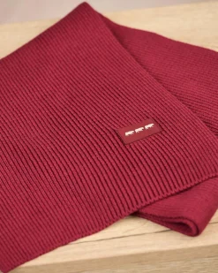 Homme Mise Au Green Écharpe unie en tricot