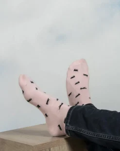 Homme Mise Au Green Chaussettes Billie rose clair