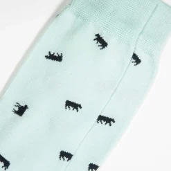 Homme Mise Au Green Chaussettes Billie vert eau