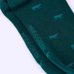 Homme Mise Au Green Chaussettes Billie vert foncé