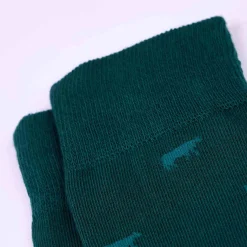 Homme Mise Au Green Chaussettes Billie vert foncé