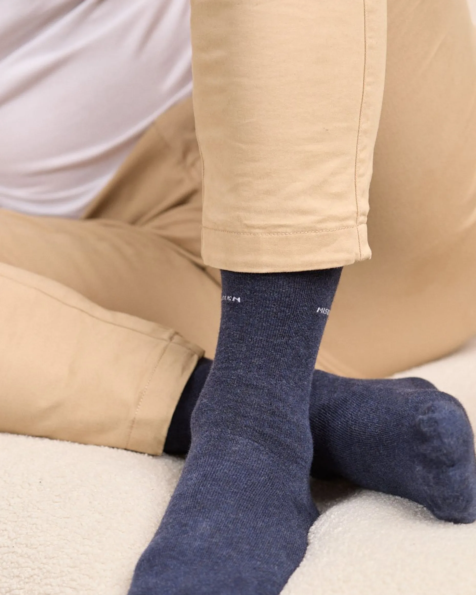 Homme Mise Au Green Chaussettes Colbie bleu marine