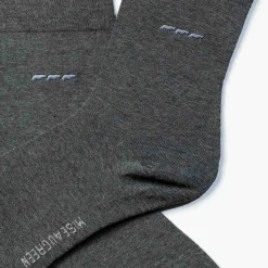 Homme Mise Au Green Chaussettes unies broderie 3 vaches