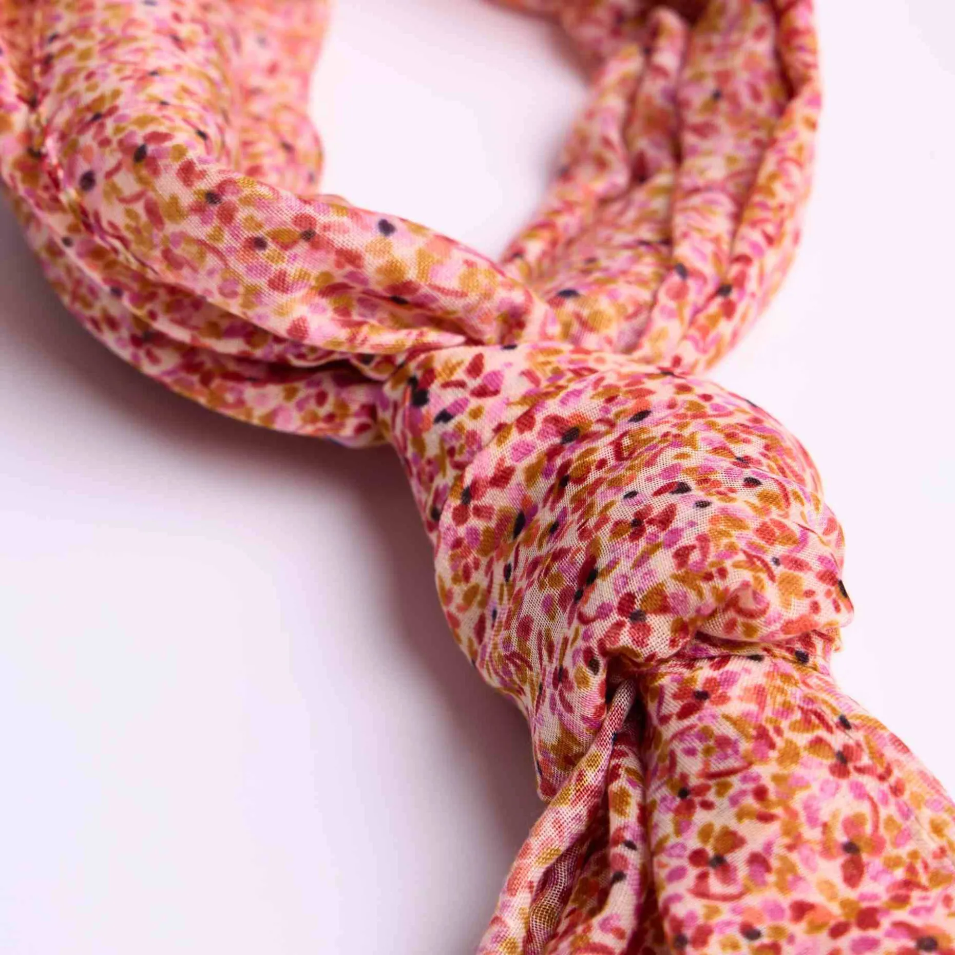 Femme Mise Au Green Chèche Candis ecru chiné