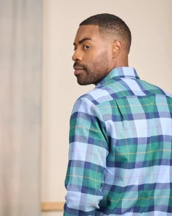 Homme Mise Au Green Chemise à carreaux