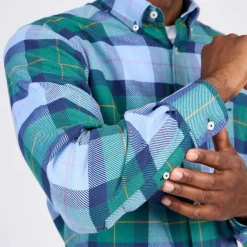 Homme Mise Au Green Chemise à carreaux