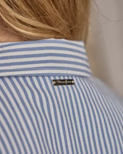 Femme Mise Au Green Chemise à fines rayures