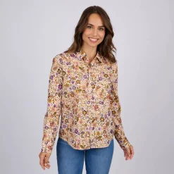 Femme Mise Au Green Chemise à imprimé floral