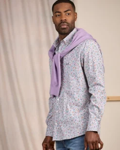 Homme Mise Au Green Chemise à imprimé floral