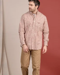 Homme Mise Au Green Chemise à imprimé floral