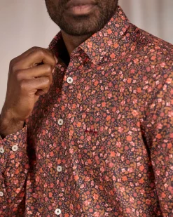 Homme Mise Au Green Chemise à imprimé floral