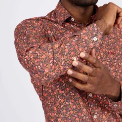 Homme Mise Au Green Chemise à imprimé floral