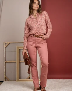 Femme Mise Au Green Chemise à imprimé floral