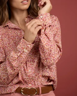 Femme Mise Au Green Chemise à imprimé floral