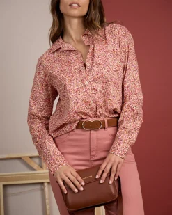 Femme Mise Au Green Chemise à imprimé floral