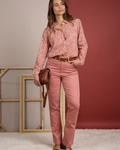 Femme Mise Au Green Chemise à imprimé floral